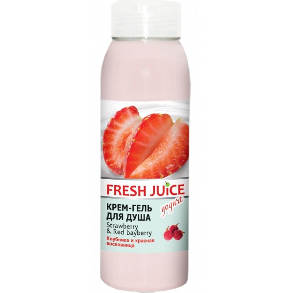 "Fresh Juice" крем-гель для душу "Полуниця" 300мл.